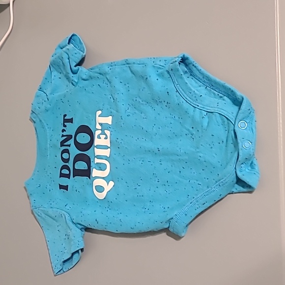 I Don't Do Quiet Bodysuit - Picture 1 of 5